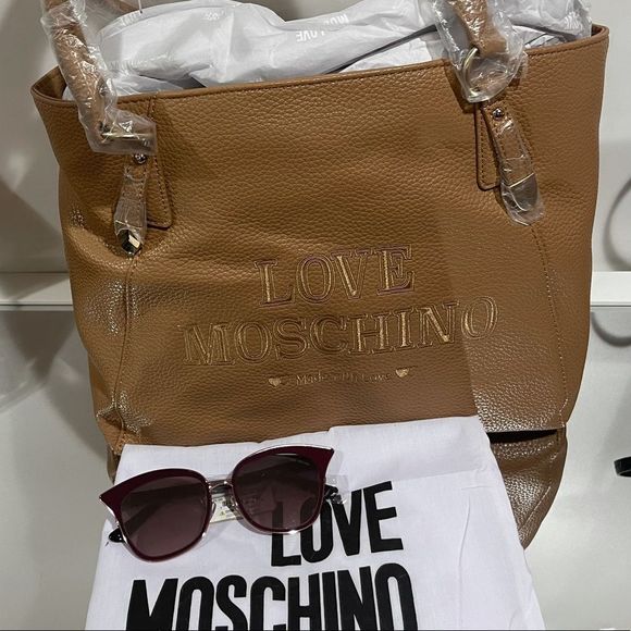 Love Moschino Leather Handbag - Picture 9 of 9